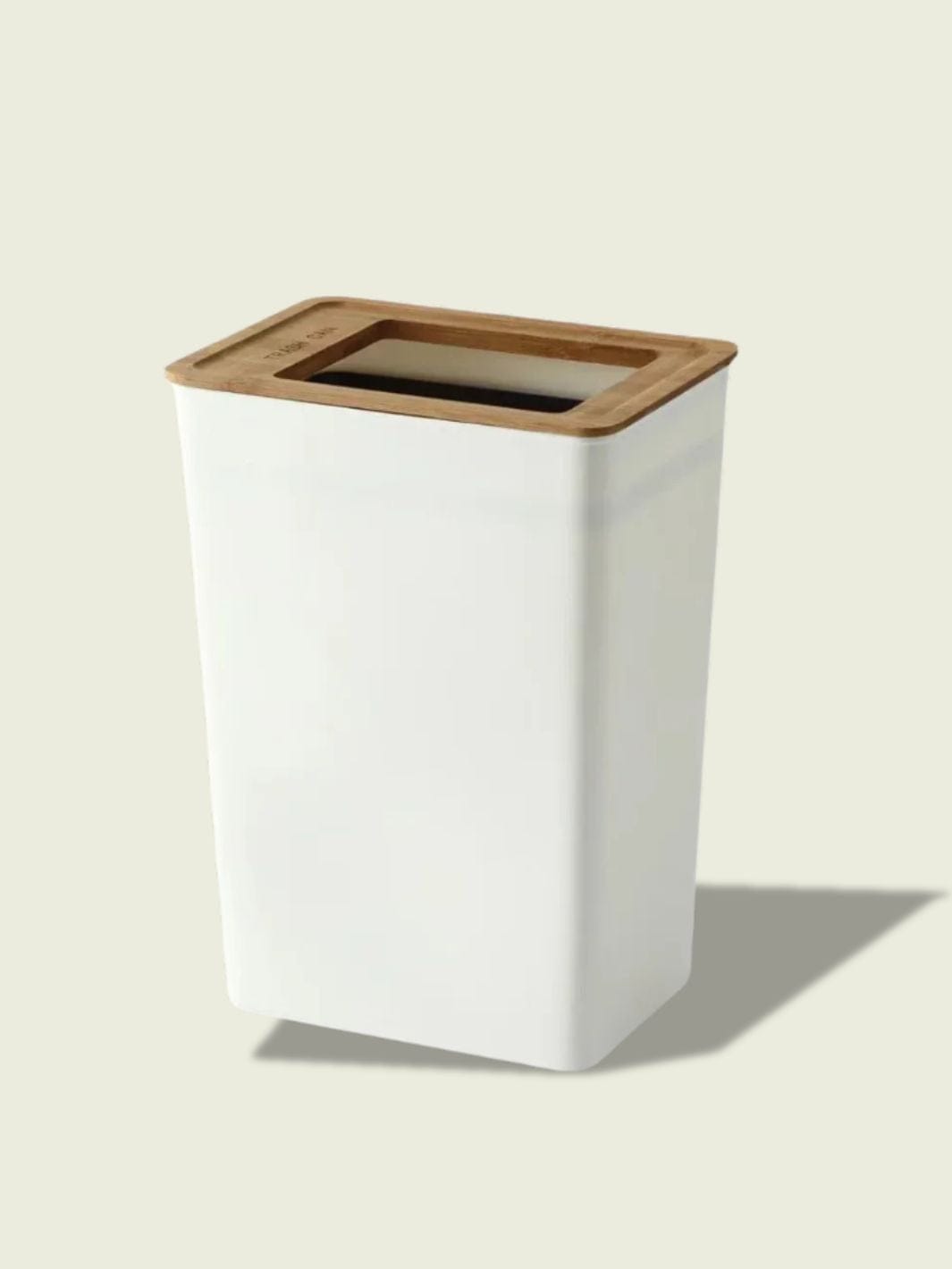 Poubelle de salle de bain bambou
