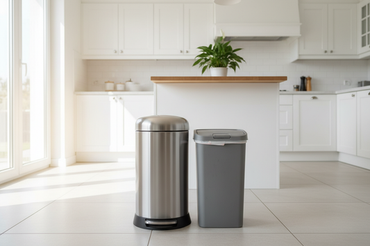 Avantages des poubelles de cuisine en inox par rapport au plastique