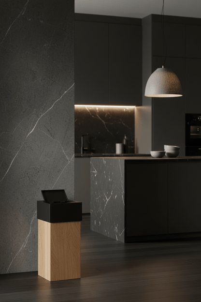 Poubelle bois | Poubelle Factory