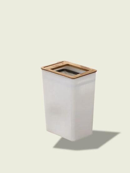 Poubelle de salle de bain bambou​