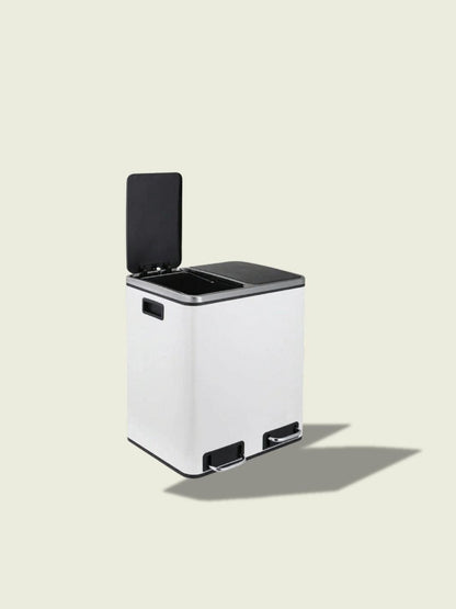 Poubelle de tri inox​