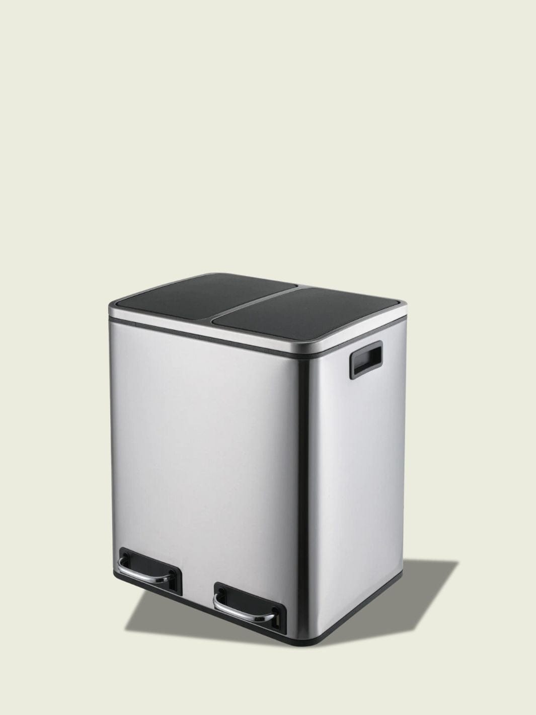 Poubelle de tri inox​