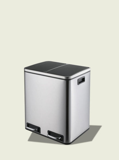 Poubelle de tri inox​