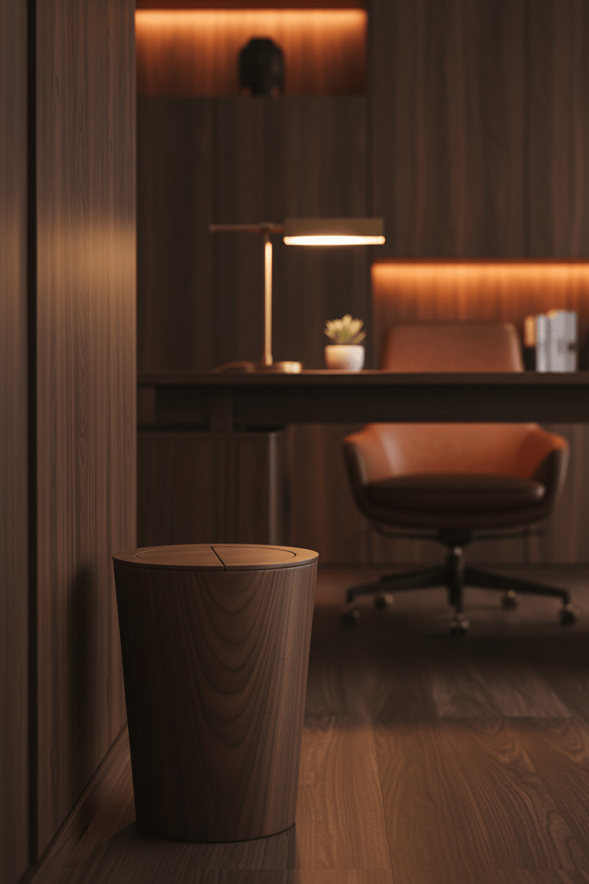 Poubelle en Bois d'Intérieur​ | Poubelle Factory
