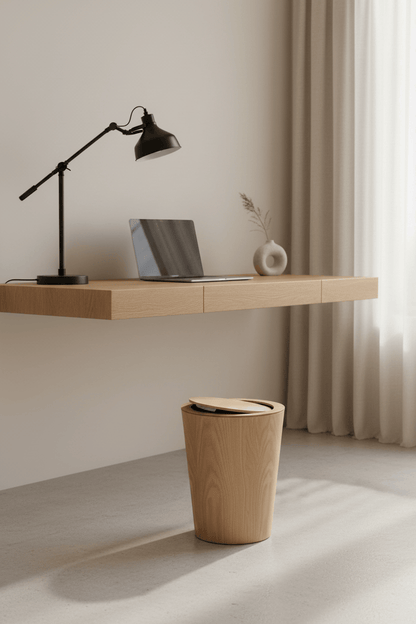 Poubelle en Bois d'Intérieur​ | Poubelle Factory
