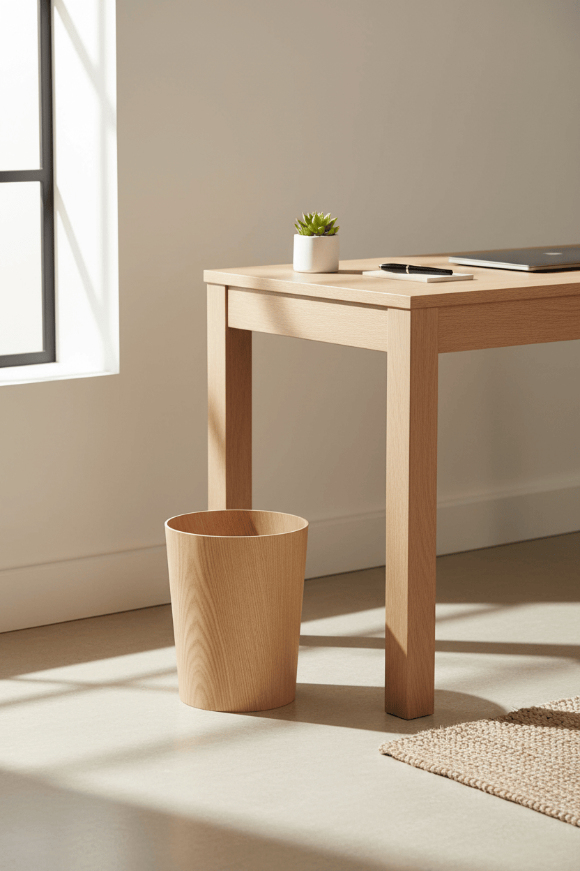 Poubelle en Bois | Poubelle Factory