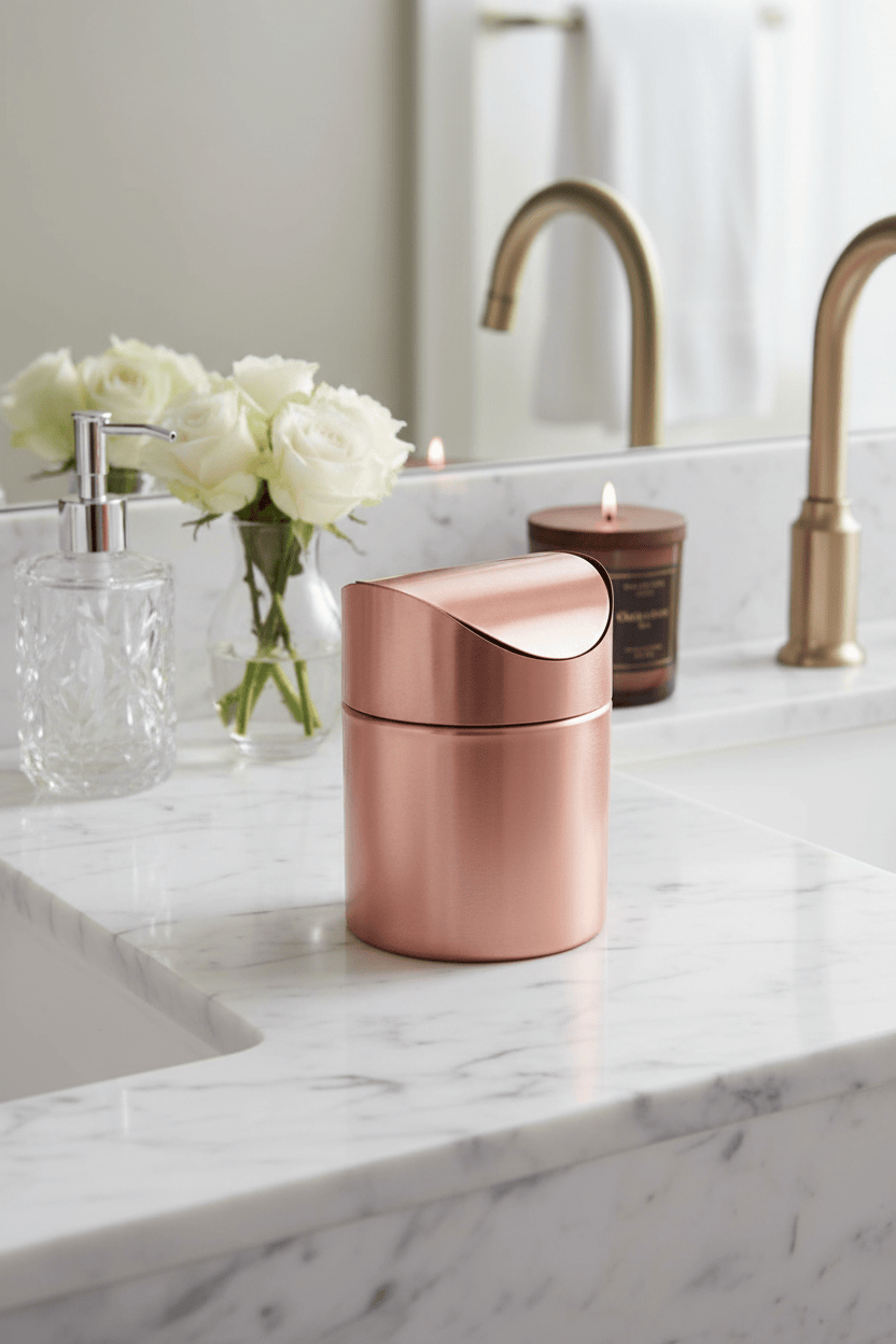 Poubelle d'Or design – vue du modèle