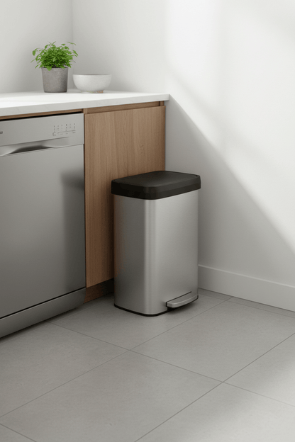 Poubelle Inox 50 L | Poubelle Factory