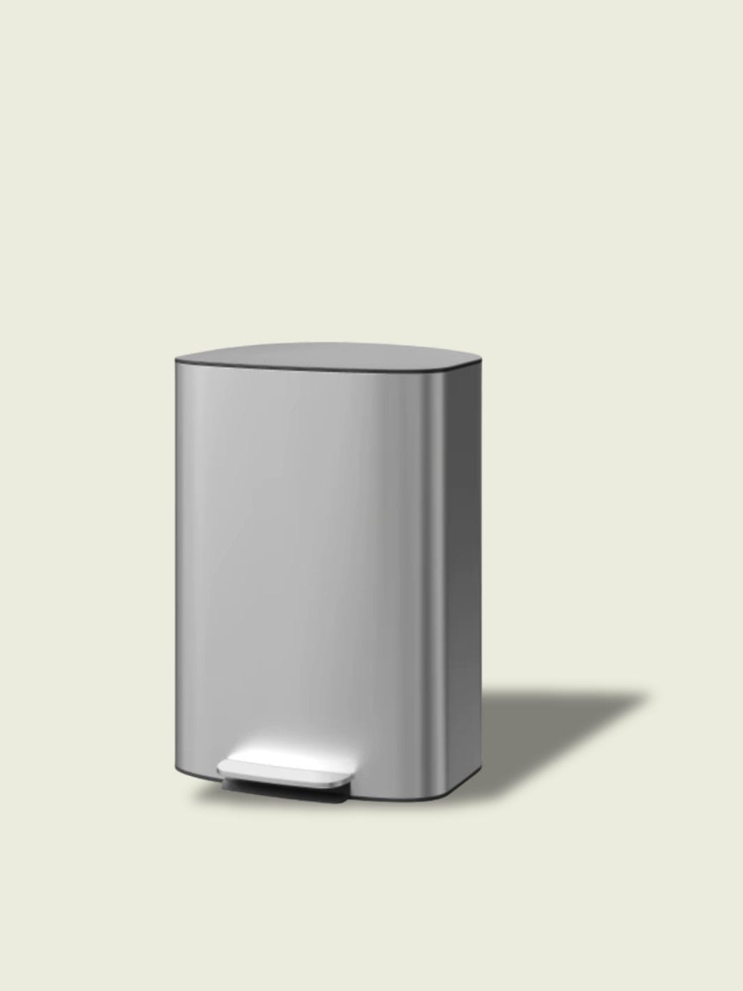 Poubelle Inox 50L