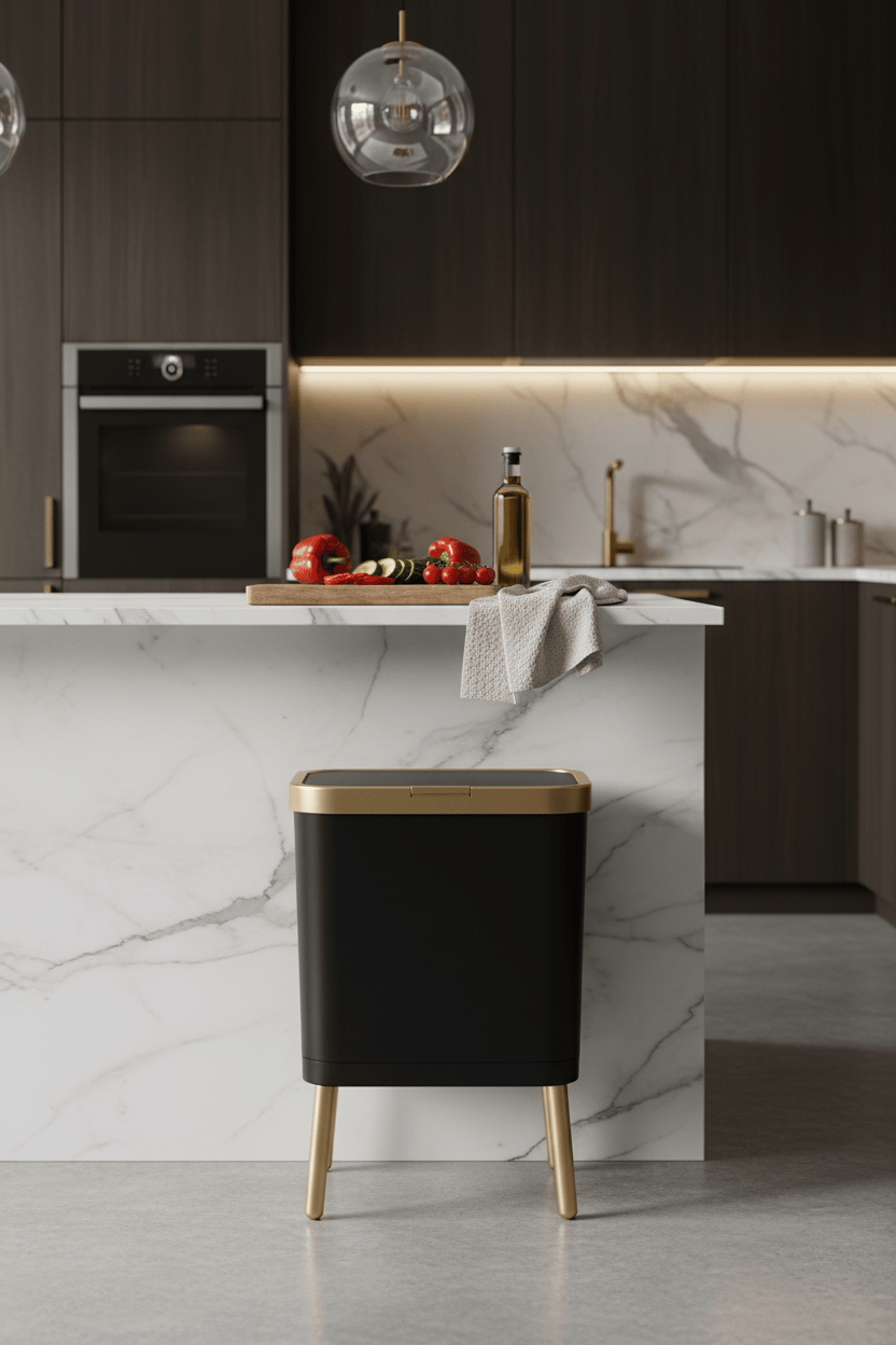 poubelle sur pied design | Poubelle Factory​