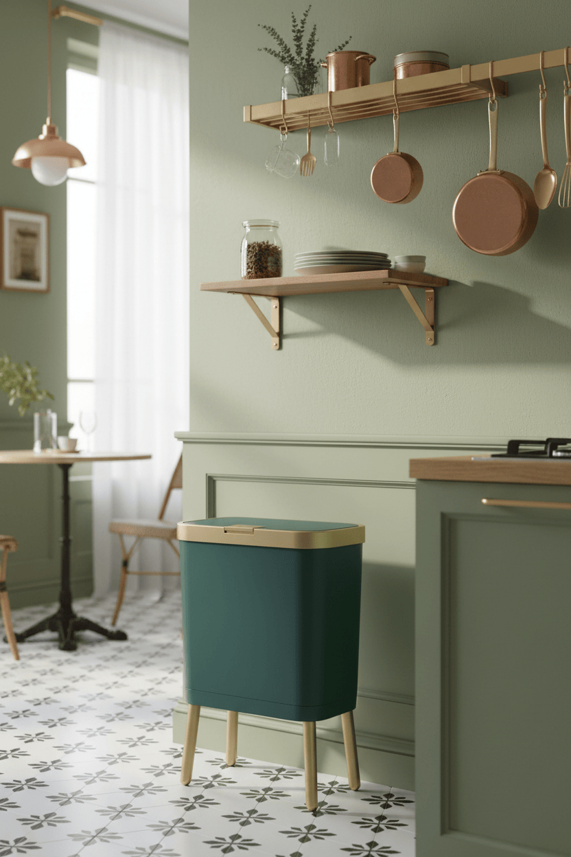 poubelle sur pied design | Poubelle Factory​